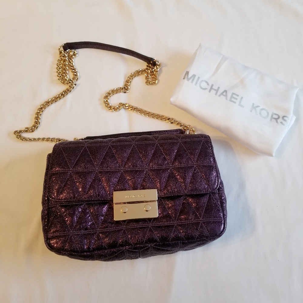 Michael kors Sloan shoulder bag quilted leather
